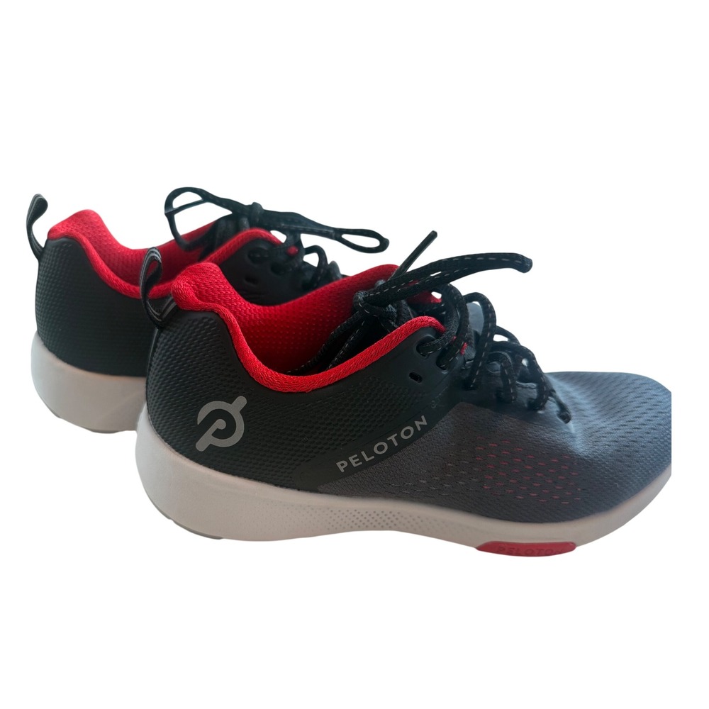 Peloton Womens Training Shoes Black Grey Red TR-SH-A-W-65 Sneakers Size 6.5